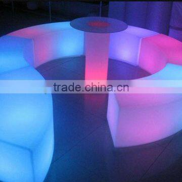 outdoor furniture/plastic glow furniture set