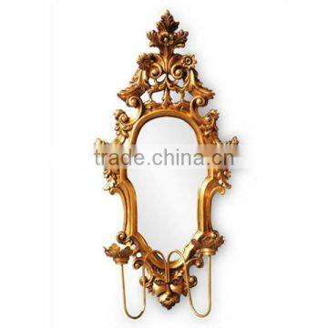 Antique decoration wall mounted metal candle holders