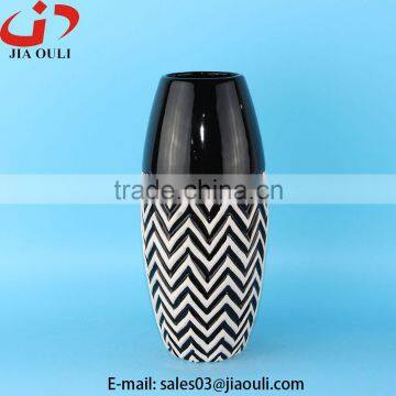 2016 Hot Home Decoration Ceramic Tall Vase, Chinese Flower Vase photo-2