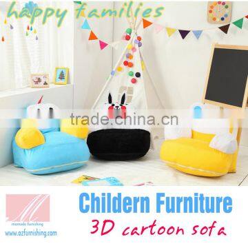 2016 New Colorful Cartoon Children Safe Lazy Bean Bag Kids Sofa Nursery School Indoor Playground Kid Furniture Toy