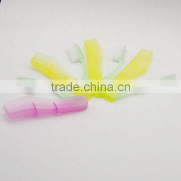 Oral Care Products Travel Foldable Toothbrush High Quality Portable Tooth Brush photo-3