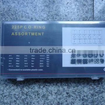 Professional Factory 225 Pcs Rubber O- Ring Assortment / Hardware Sets photo-2