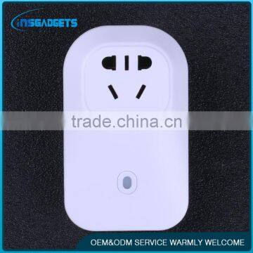 China supplisers T0c030 WIFI remote wireless smart power socket for sale