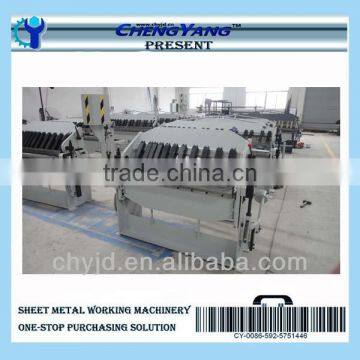 Detail information of manual folder 2m length box and pan folding machine