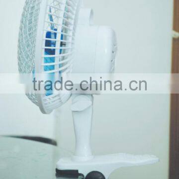 mini novelty desk fan clip small table fan 6'' 2 in 1