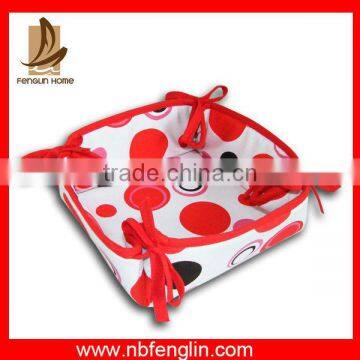 China wholesale cotton bread basket