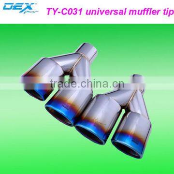 factory price auto accessories universal exhaust tips