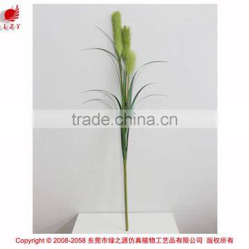 New design single branch artificial grass stem onion grass bush for display