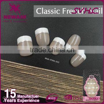 New Air French Natural Color Artificial Nail Tips Full Cover Tip photo-4
