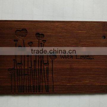 Antique Wooden Business Card Laser Engraved photo-2
