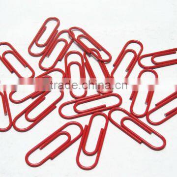 One red paper clip Office appliance Chinese paper clips factory and manufacture