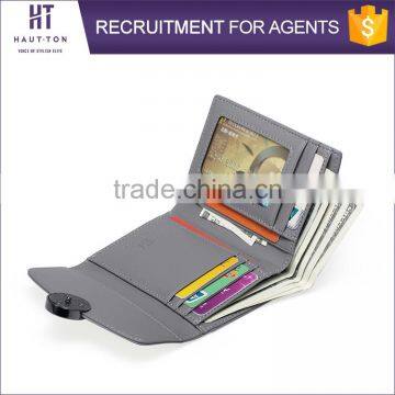 China Wholesale Girls Mini Wallets Hot Sale Professional Women Genuine Split Cow Leather Walllet For Lady photo-6