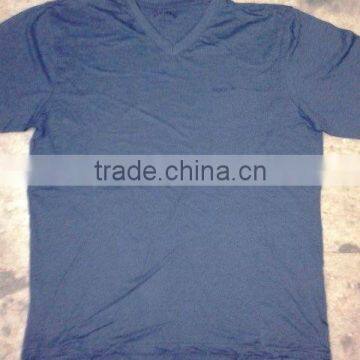 MENS V NECK & ROUND NECK T-SHIRTS (Garment Stock Lots / Apparel Stock / Stocklots / Garment Apparel From India) photo-5