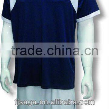 Design Men's Football Sports Uniforms With T-shirts and Shorts photo-2