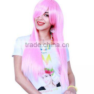 Bright Colorful Women Synthetic Hair Wig Halloween Cosplay Costume Party Wigs High Quality photo-5