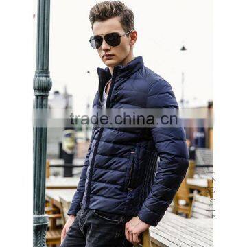 MSW0007 New Fashion Korean Style Men's Jacket Thick Down Feather Jackets Stand Collar Men's Jacket