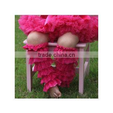 2013 wholesale Fuschia Lace Ruffle Leg Warmers Girls, Infant, Toddler