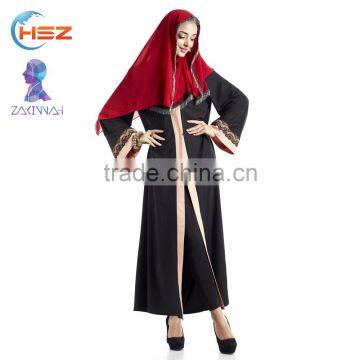 Zakiyyah E007 Dubai Butterfly Abaya Models Wrapped Cardigan Abaya Black Free Size Stone Work