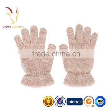 Custom Lovely Wholesale Winter Knit Cashmere Gloves photo-2
