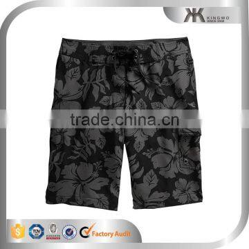Latest OEM Printing Method Solid Color Icing Shorts Men MMA Shorts