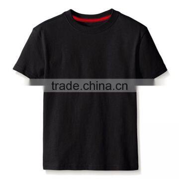 100 Cotton Bulk T-shirt Children Pima Cotton Cheap Extended t Shirt Wholesale photo-2