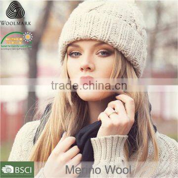 Women's Hat Winter Custom Design, 100% Merino Wool Fashion Hat photo-2