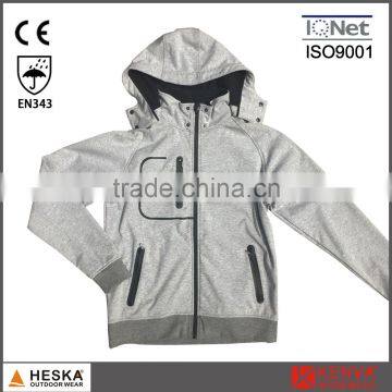 Wholesale 100% cotton mens waterproof jacket breathable softshell