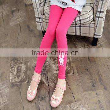 Wholesale cotton girl printed jersey leggings