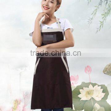 Direct Sales Uniform Nepalese Advertising Apron Custom Thermal Transfer PVC Oxford Cloth Waterproof Aprons Wholesale photo-3