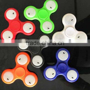 LED Glow Gyro Switch Finger Gyro Three Leaves Bright Flash Finger Gyro Factory Direct photo-5