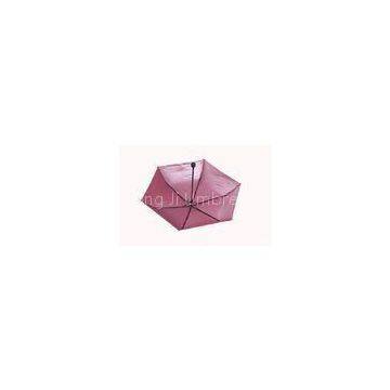Red Sunshade UV Parasol Umbrella Custom Manual Open With 20 Inch