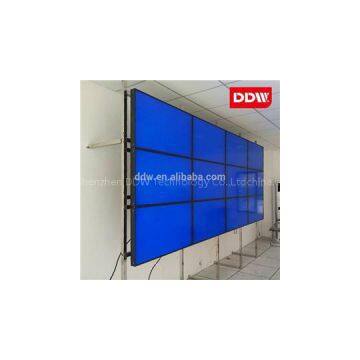 Single Layer Dual Layer Floor Standing Lcd Video Wall Rack