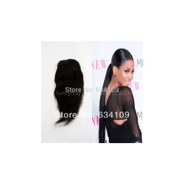 Virgin Brazilian Ponytail Natural Color Natural Straight Unprocessed Virgin Human Hair Ponytail