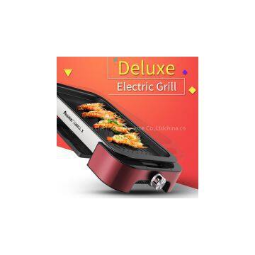 Electric BBQ grill with Non-stick Surface Korean Griddle Indoor and Outdoor with good quality