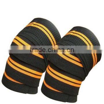 Adult 74" long Elastic Weightlifting Knee Wraps/ RC- Fitness Power Lifting Knee Wraps - Pair