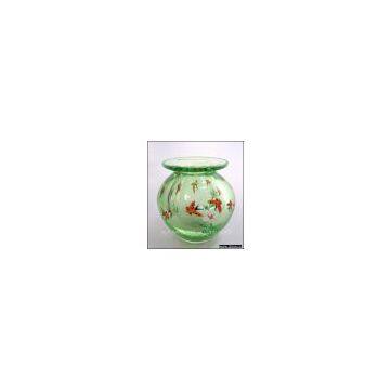 Glass vase