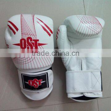 New Design White Boxing Gloves | Top King Boxing Gloves printed