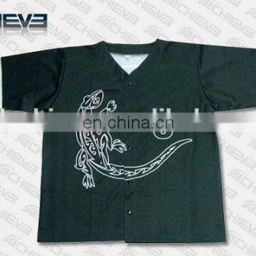 Full dye sublimation polyester baseball jersey/sportswear/wear