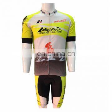 OEM Mountain Bike Cycling Wear Top Quality Short Sleeves Team Cycling Jersey Clothing Manufacturer photo-4