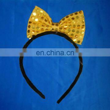 CG-CR067 Party headband sequin bow headband