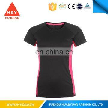 2015 hot sale 220 gsm cotton t shirt fabric two color t shirt---7 years alibaba experience