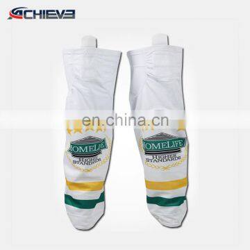 100%polyester Sublimate Custom Team Club Ice Hockey Pant Short Sock adult short nhl jersey short