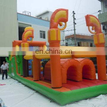 Outdoor and new PVC commercial Inflatable obstacle for kids