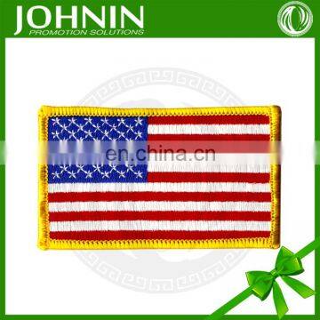 Eco-Friendly Feature and Iron-On Style American Flag Patch photo-3