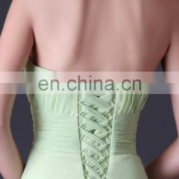 Grace Karin Chiffon Fashion Halter Long Bridesmaid Dress CL3461 photo-5