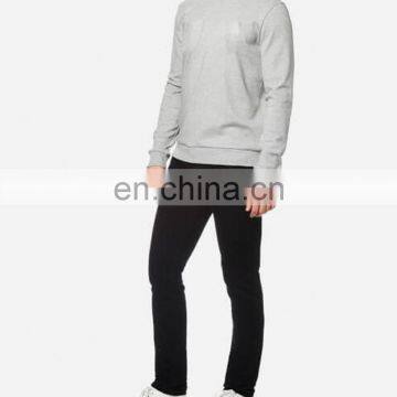 100% cotton wholesale custom full 3D printing man sweater crew neck