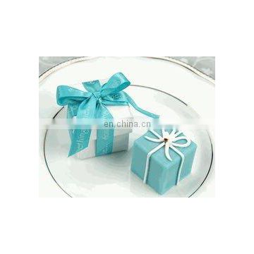 "Something Blue" Gift Box Candle Wedding Favors - As Seen In The Movie: Made of Honor