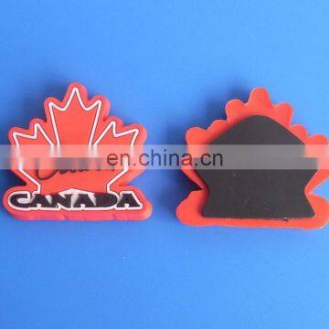 Canada red maple leaf shape fridge magnet