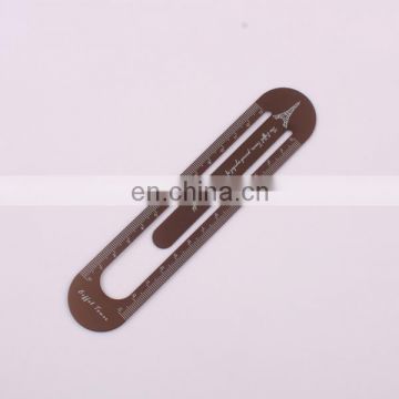 Direct factory provide brass material metal bookmark for book clip gift