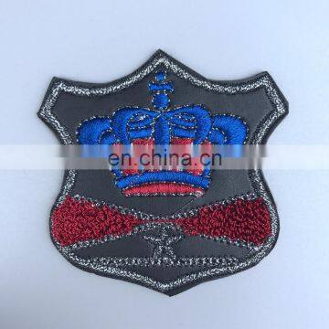 Hot Selling Stronger Durable scrim felt embroidery chenille patches